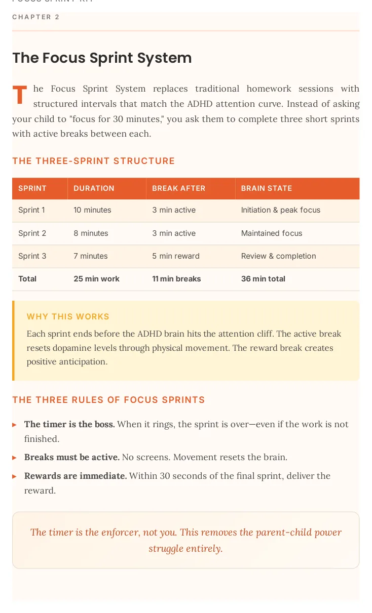From the guide — at a glance