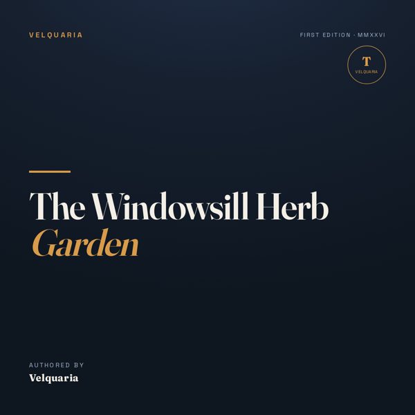 The Windowsill Herb Garden: Audio Edition (excerpt)